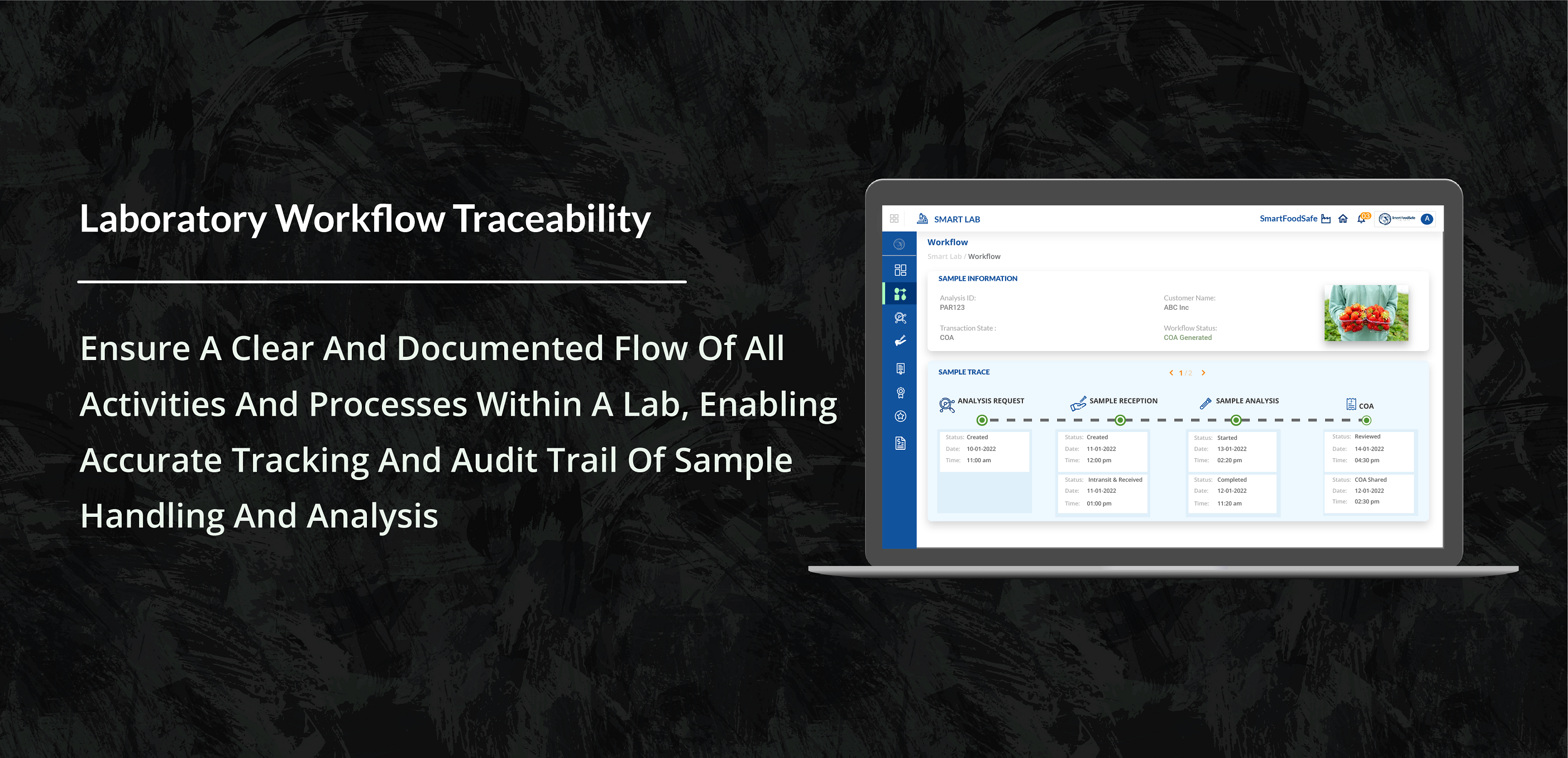 screenshot of Smart Lab
